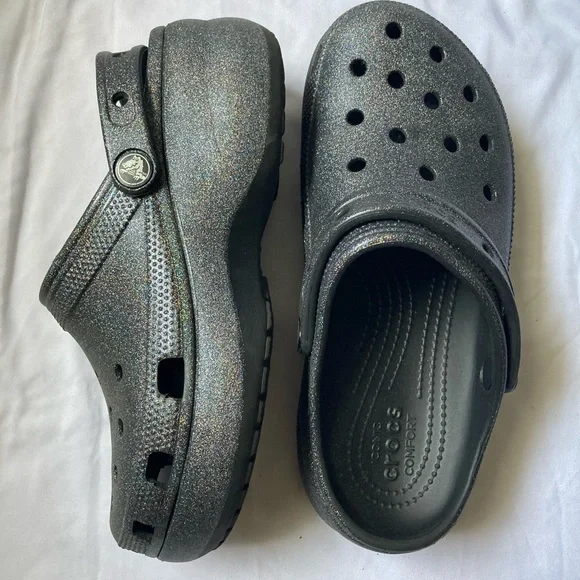 CROCS | Shoes | Crocs Black Sandals With Ventilation And  display picture 3